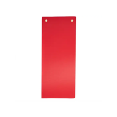 Esterilla de yoga - SOFTEE Colchoneta aeróbic con ollados, Rojo